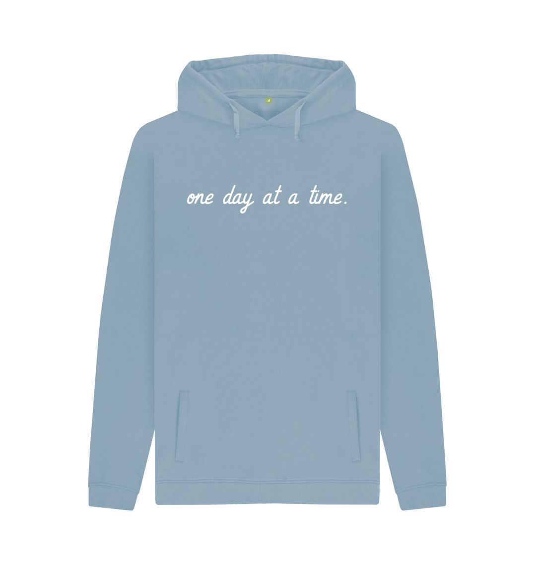 Stone Blue One Day At A Time Hoody