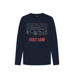 Navy Blue Fast Lane Jumper