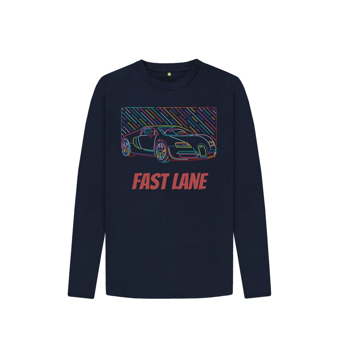 Navy Blue Fast Lane Jumper