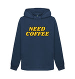 Navy Blue Need Coffee Hoody