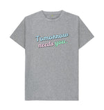 Athletic Grey Tomorrow Needs You Tee