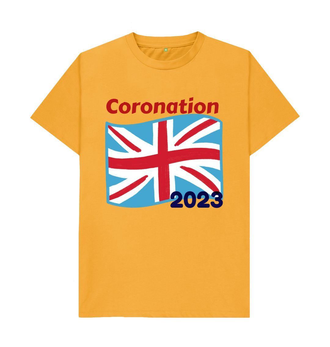 Mustard Men's Flag and Coronation Tee