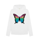 White Butterfly Hoody