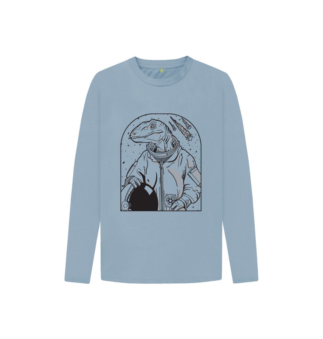 Stone Blue Space Dino Jumper