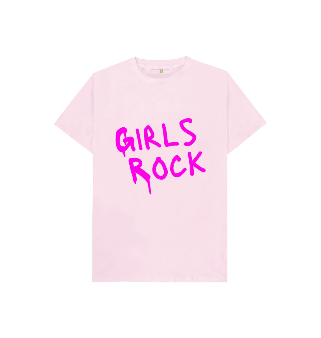 Pink Girls Rock Tee