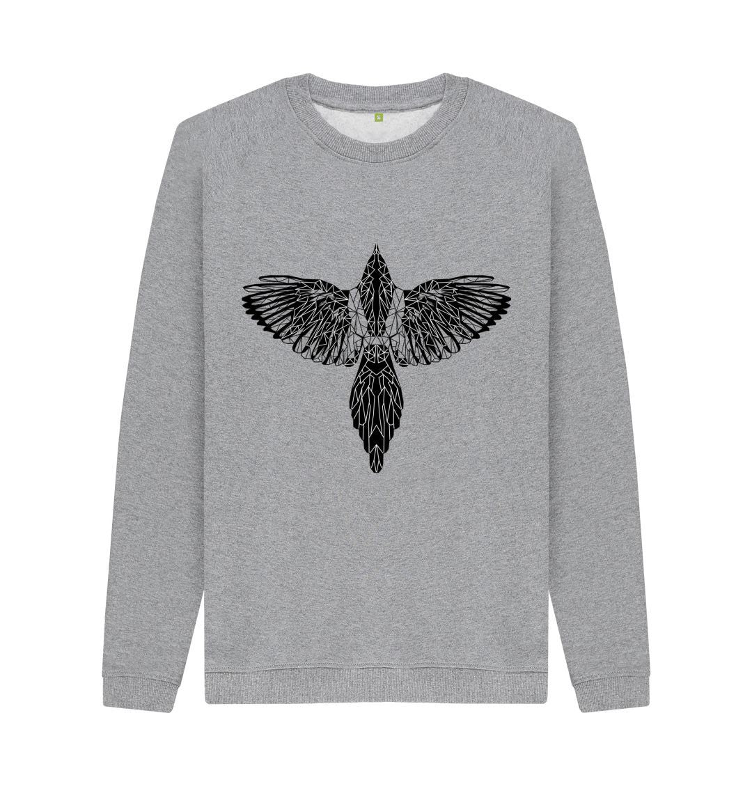 Light Heather Eagle Fly Sweater