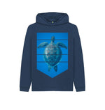 Navy Blue Turtle Hoody