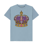 Stone Blue Men's King's Crown Tee