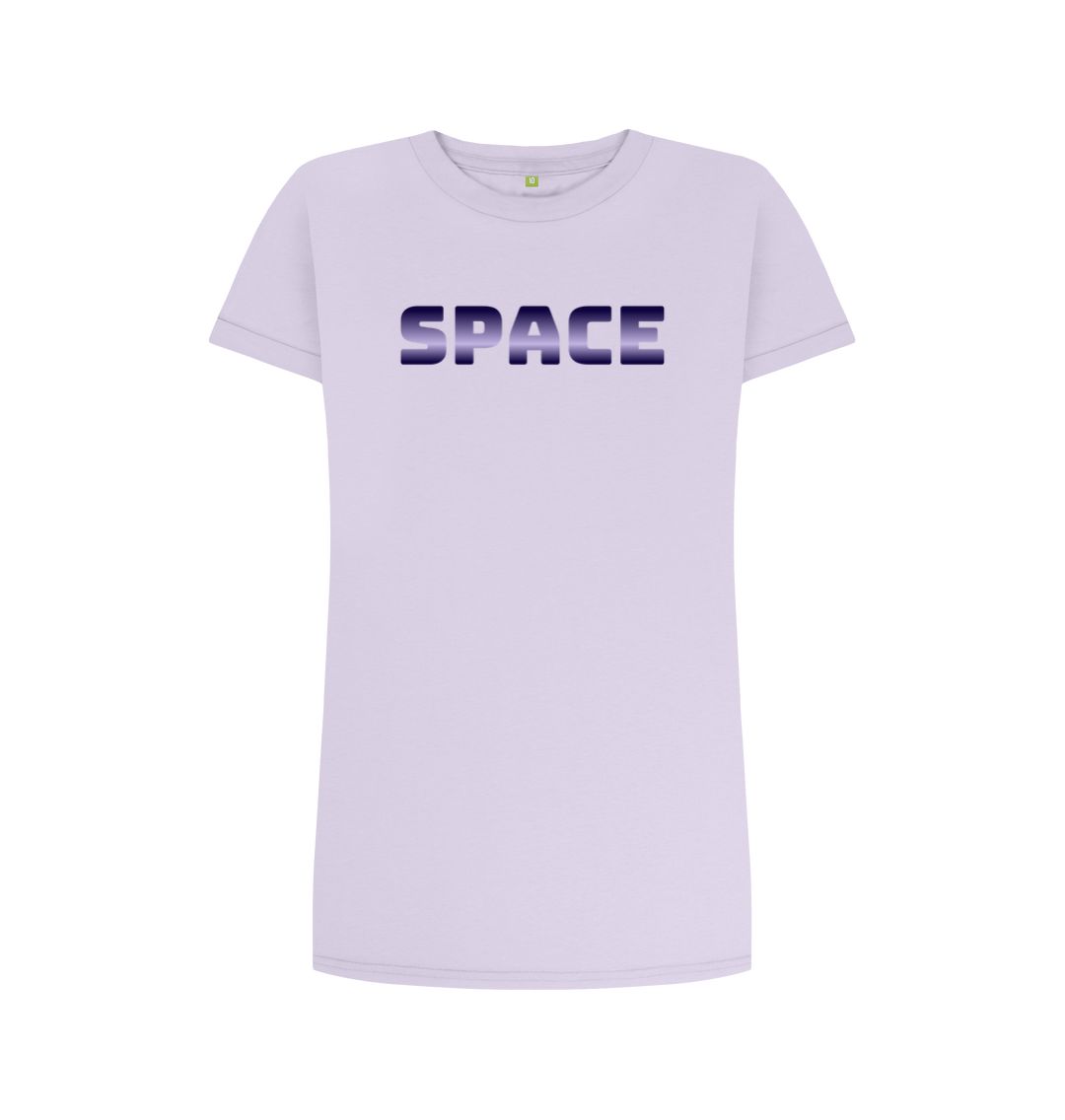 Violet Space Tee Dress