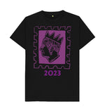 Black Men' s King Charle's Stamp Tee