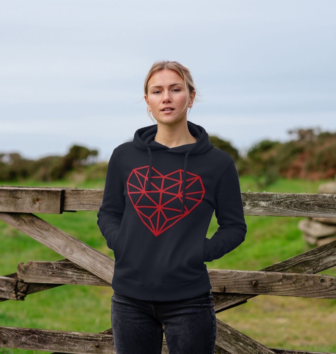 Red Heart Hoodie