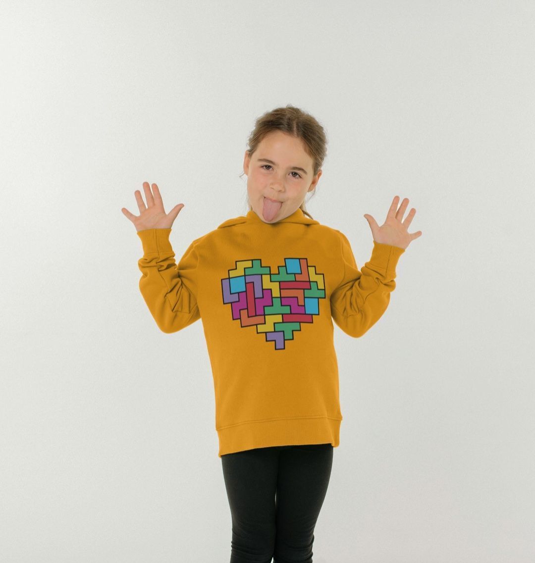 Tetris Heart Hoodie