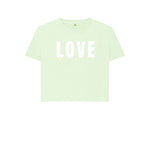 Pastel Green Love Tee