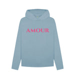 Stone Blue Amour Relaxed Hoody