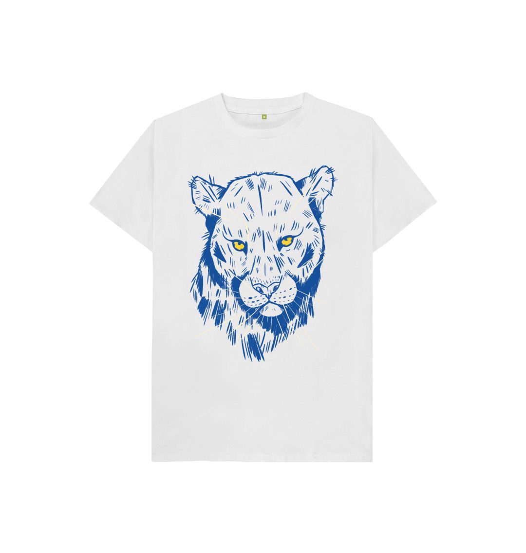 White Wild Blue Tee