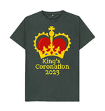 Dark Grey King's Roya Crown Tee