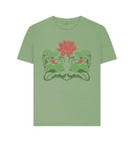 Sage Pink Lotus Tee