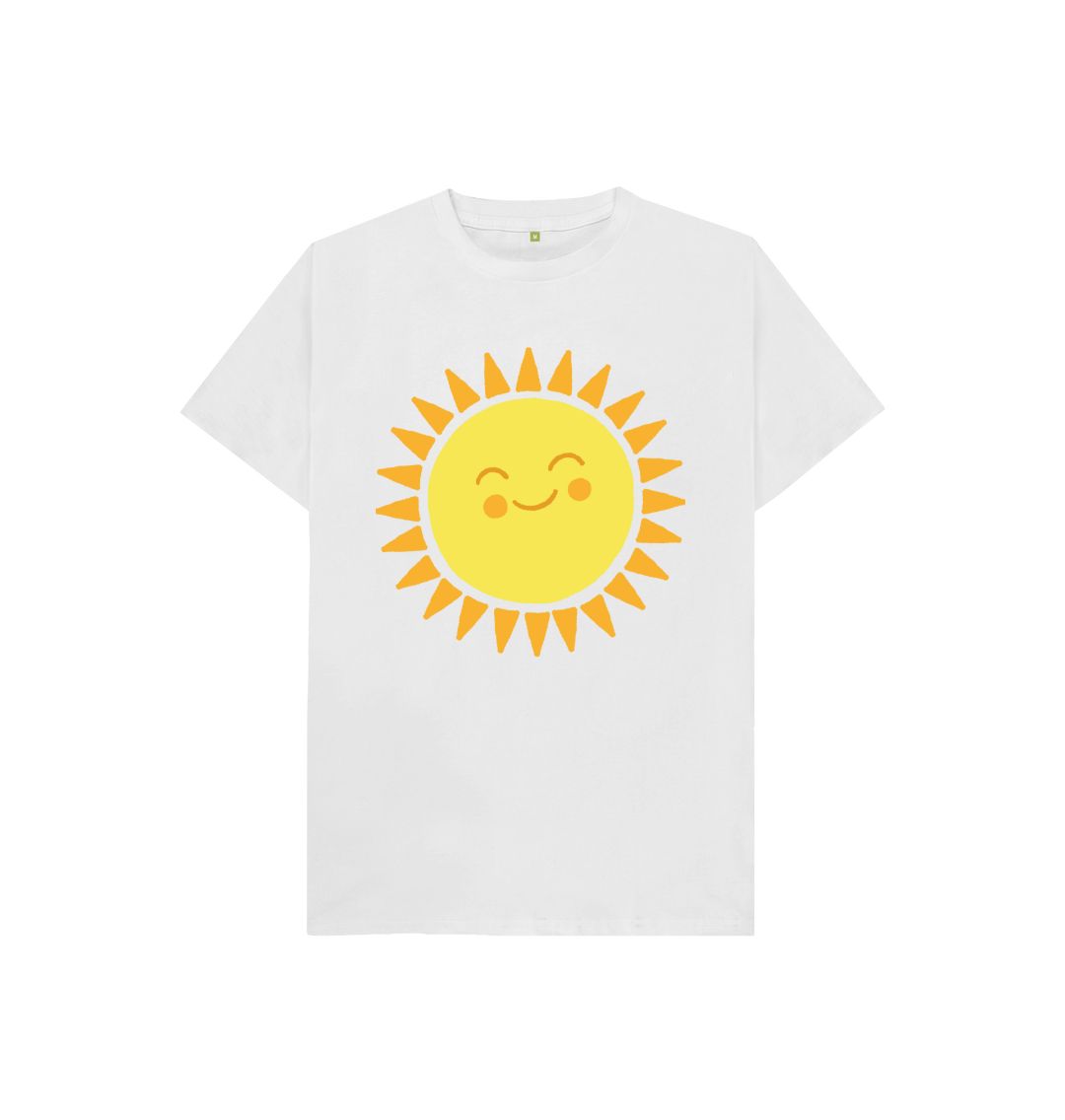 White Sunshine Kids Tee