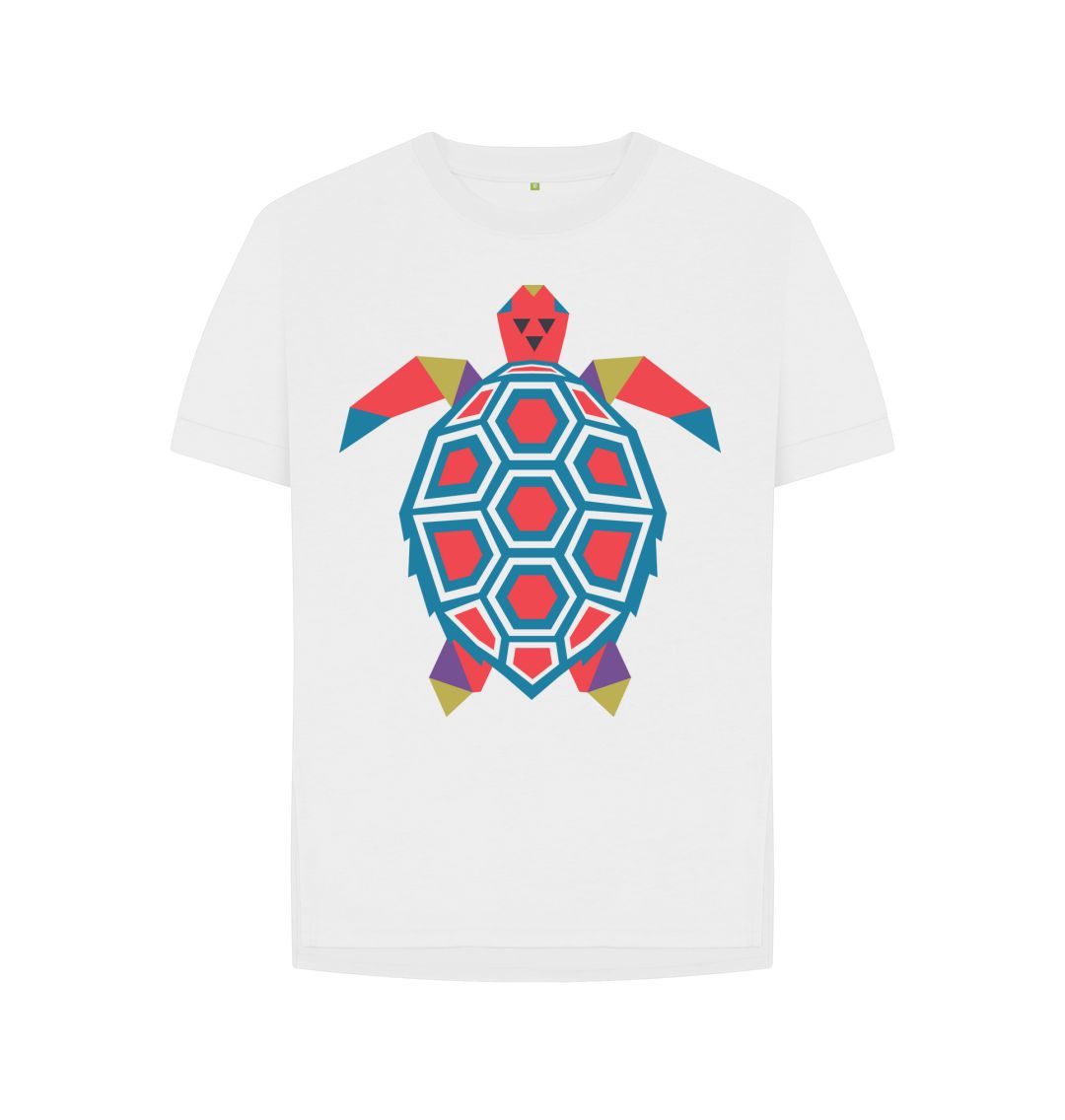 White Bright Turtle Tee