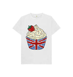 White Kids Cupcake Tee