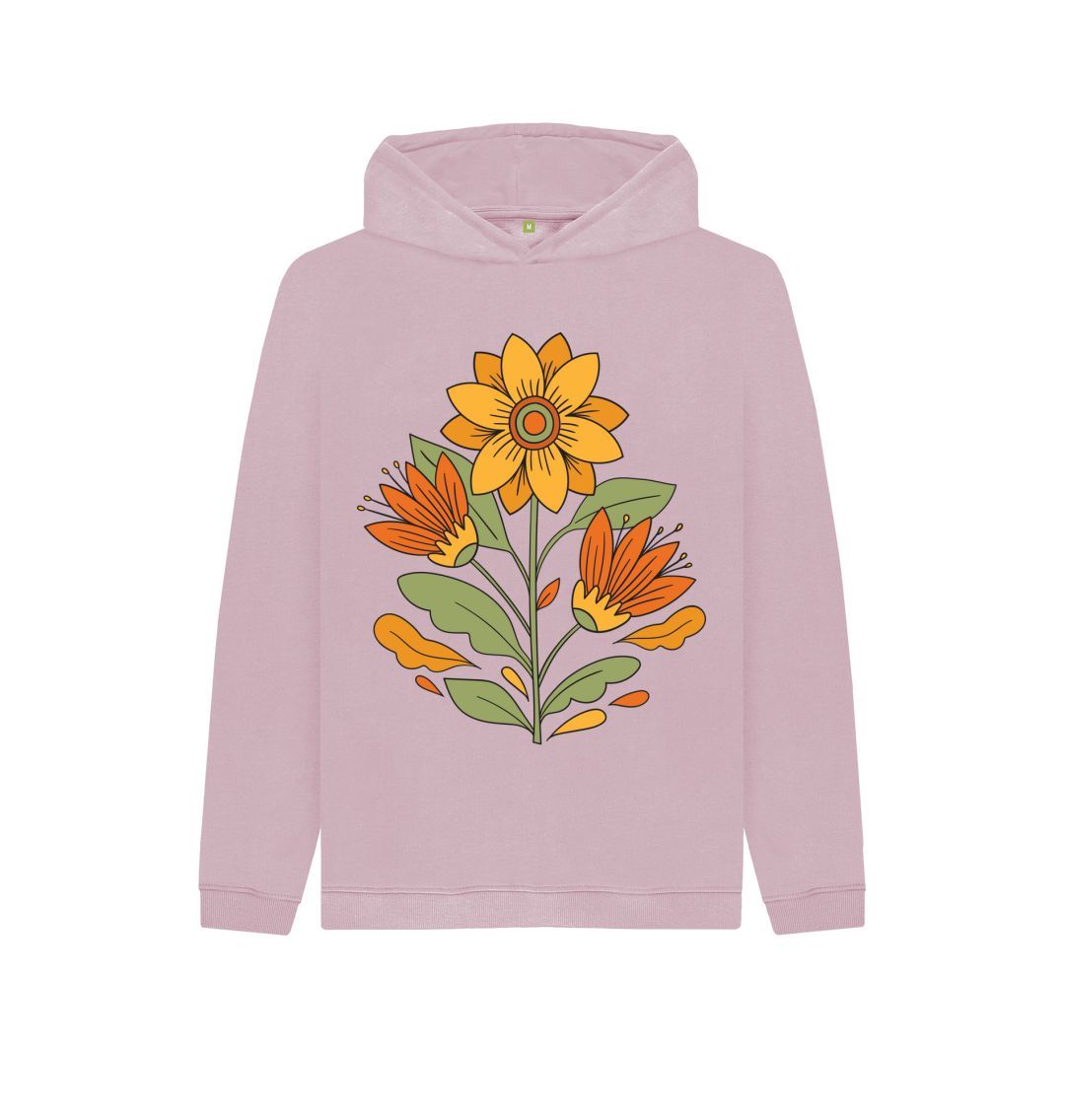 Mauve Sunflower Hoody