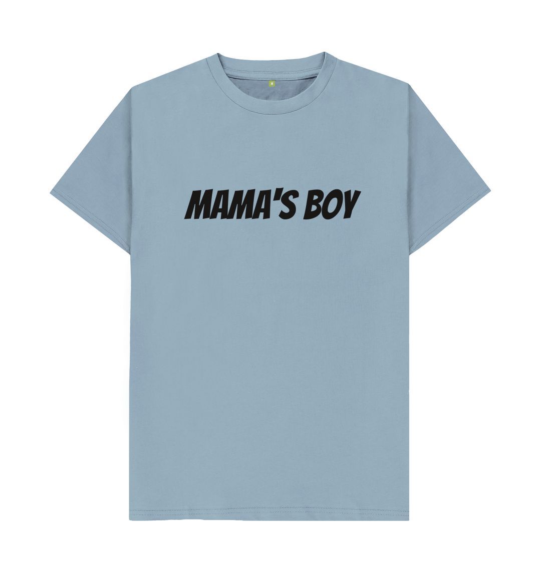 Stone Blue Mama's Boy Men's Tee