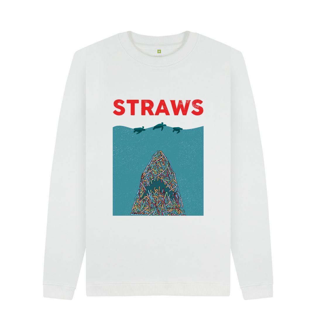 White Straws Sweater