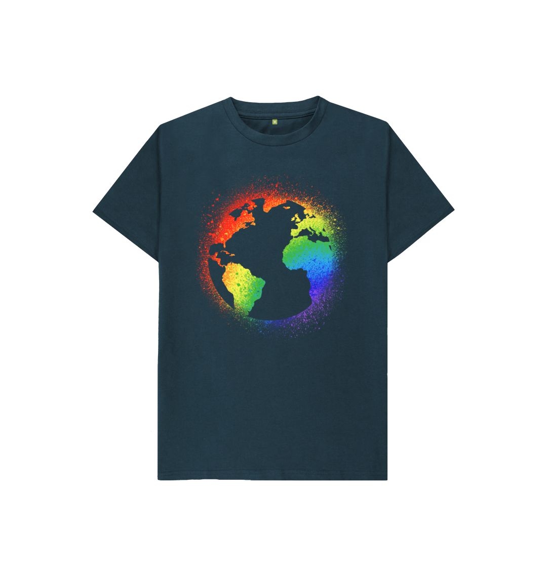 Denim Blue World Tee