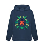 Navy Blue Ladybird Hoody