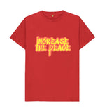 Red Increase The Peace Tee