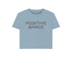 Stone Blue Positive Space Tee