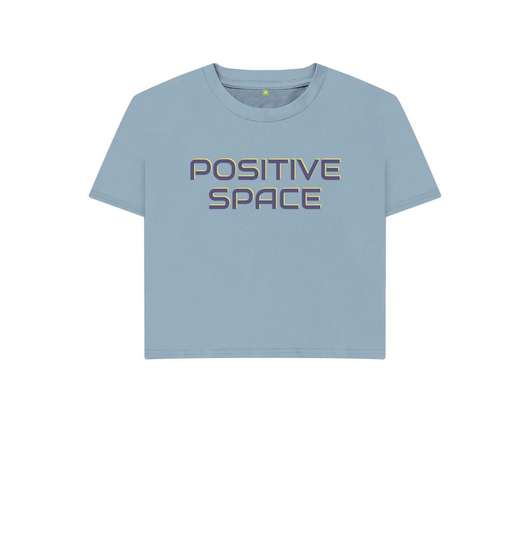 Stone Blue Positive Space Tee