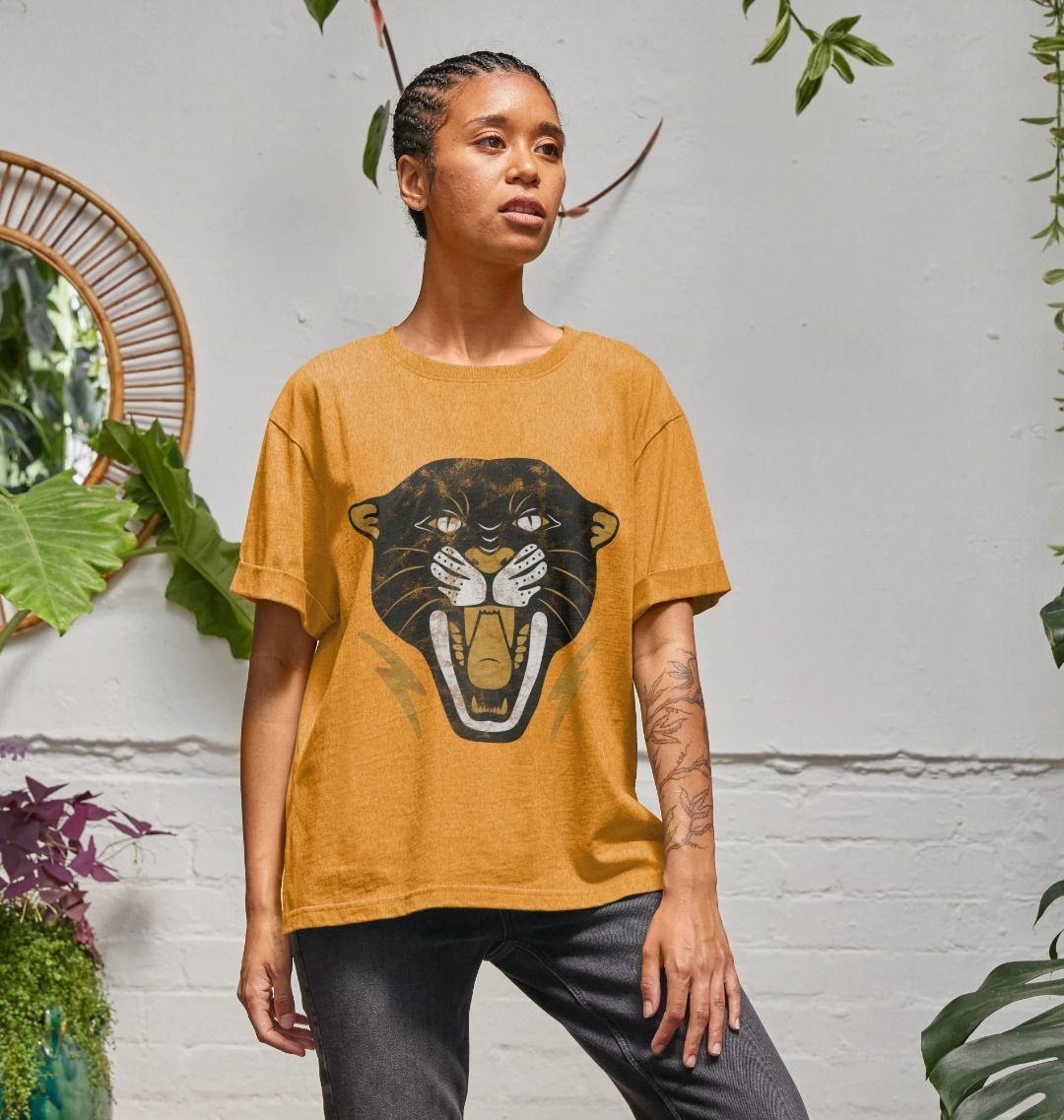 Remill Relaxed Wild Cat Tee