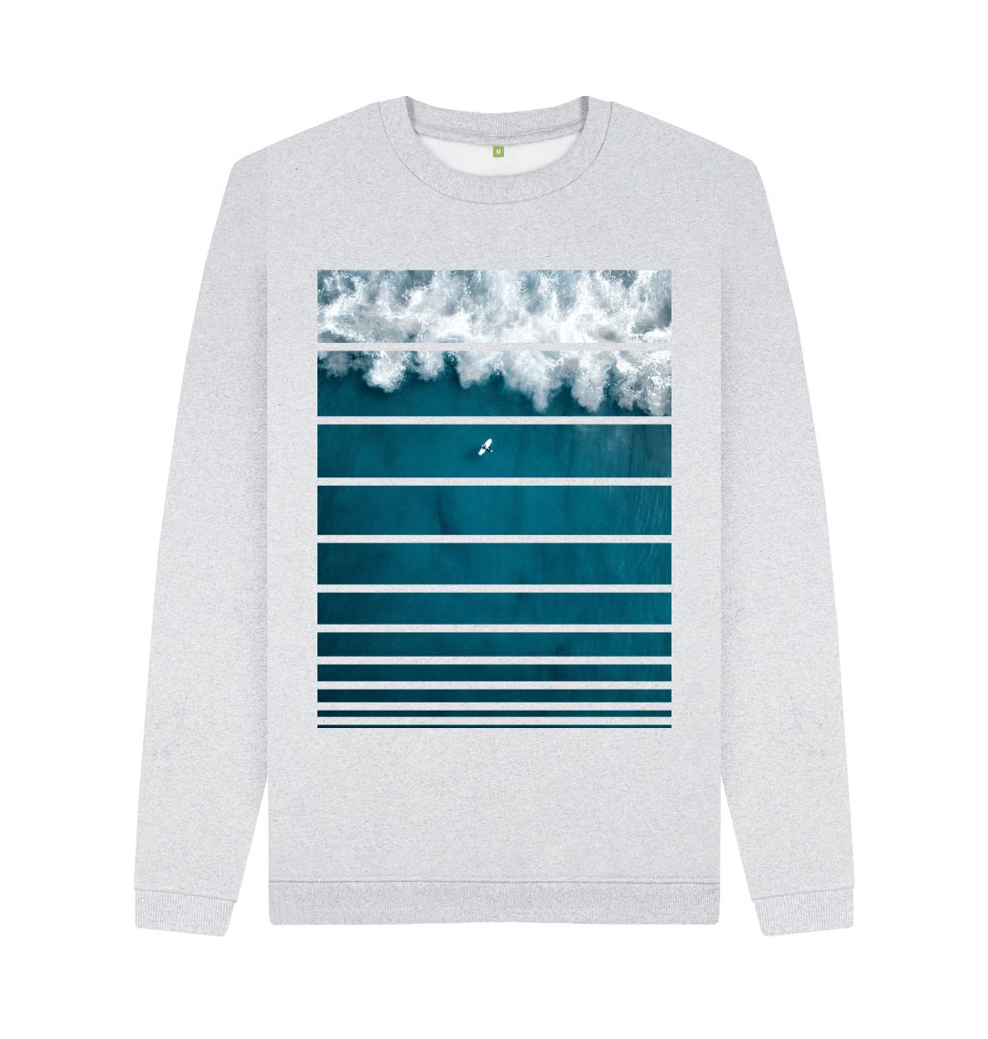 Grey Out to the Sea Sweater