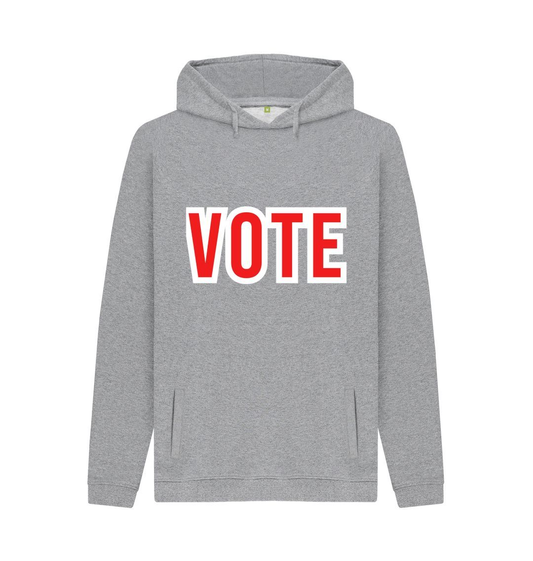 Light Heather Vote Hoody