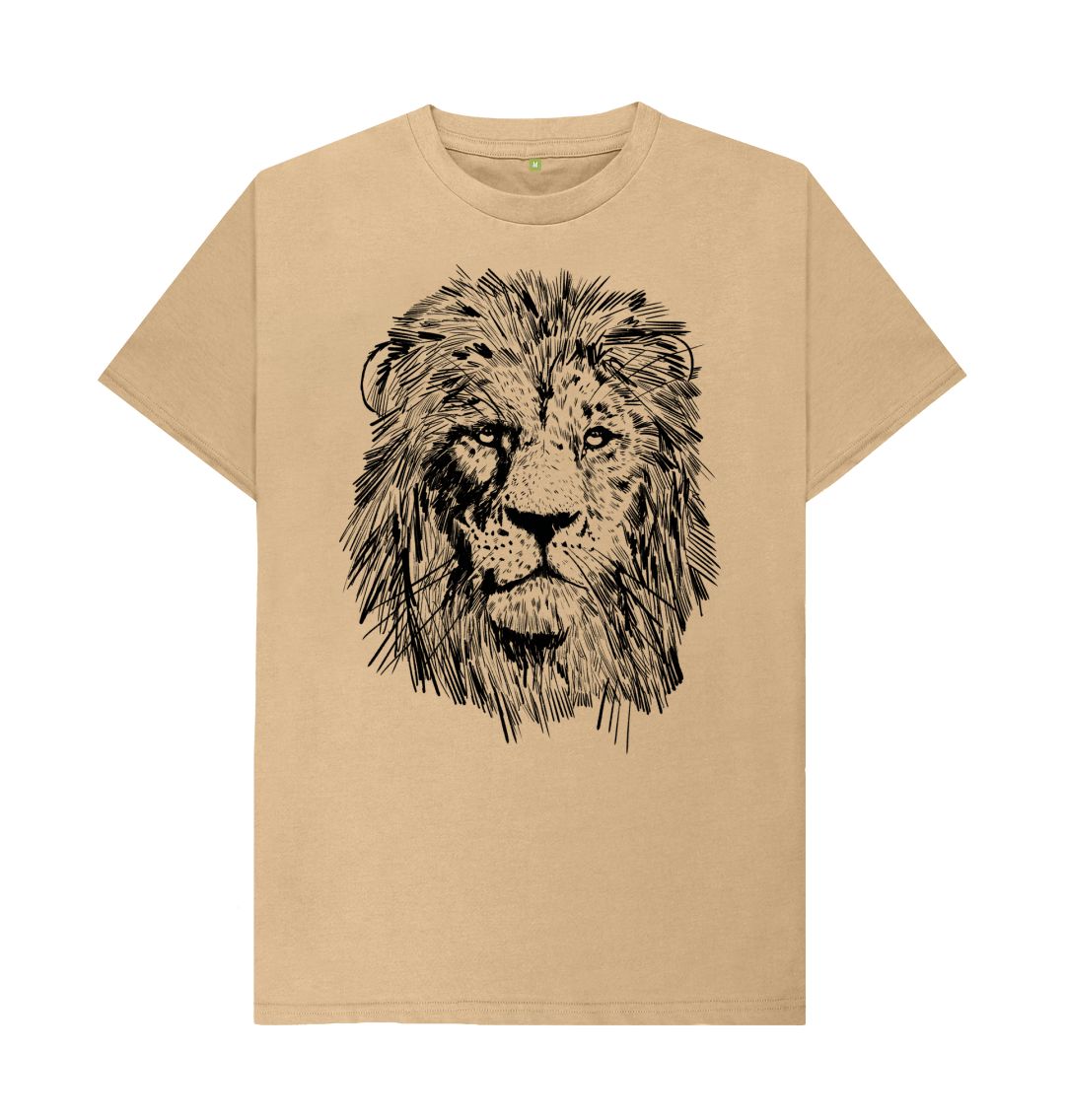 Sand Fierce Lion Tee