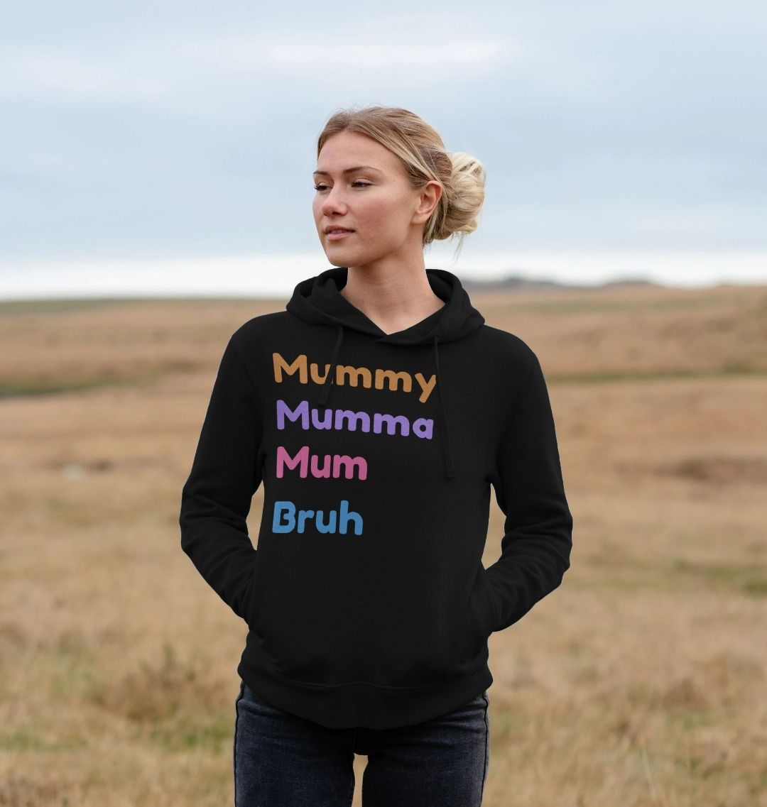 Mummy To Bruh Pullover Hoodie