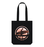 Black Sunset Surf Tote