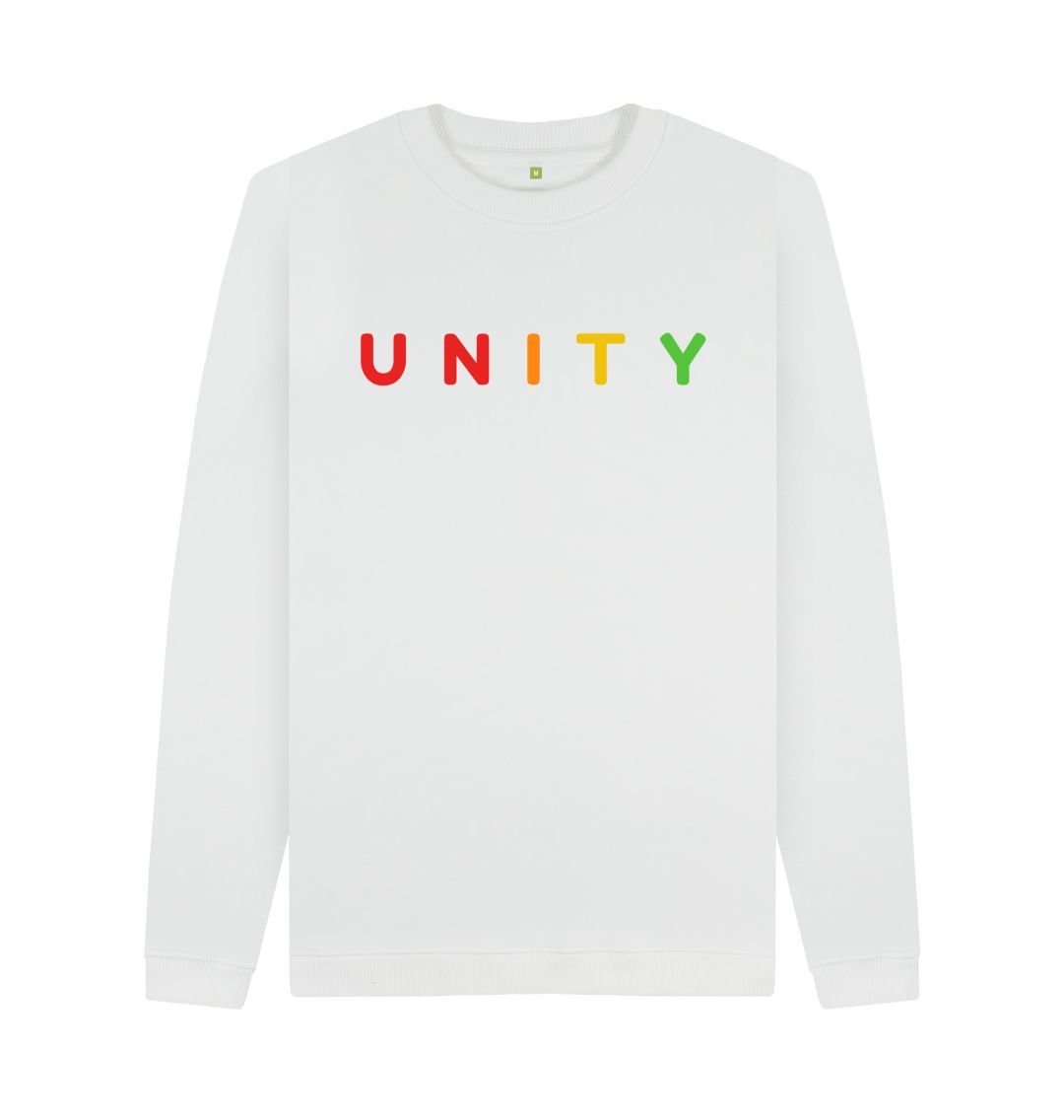 White Unity Sweater