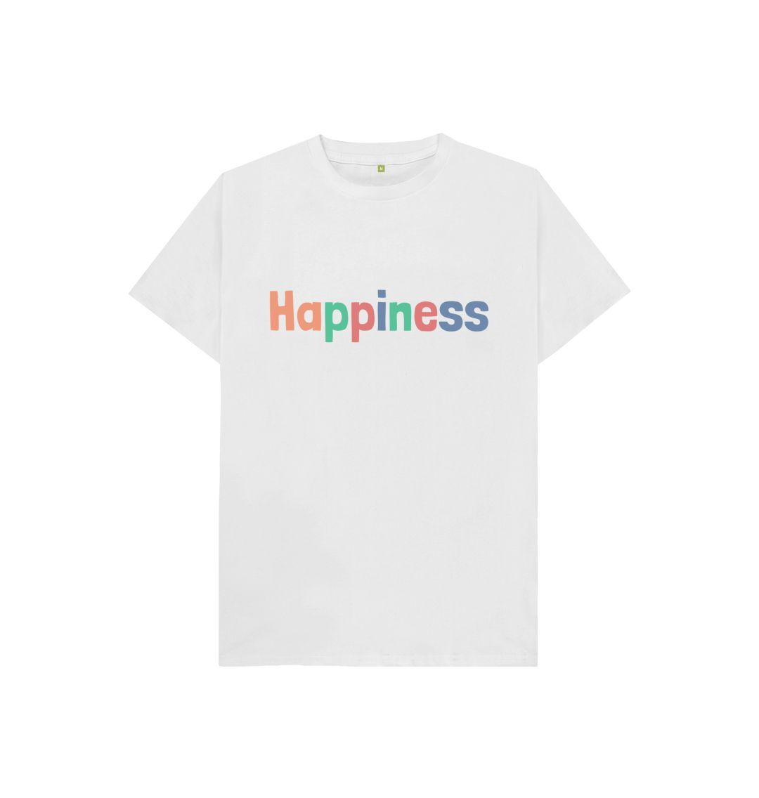 White Happiness Tee