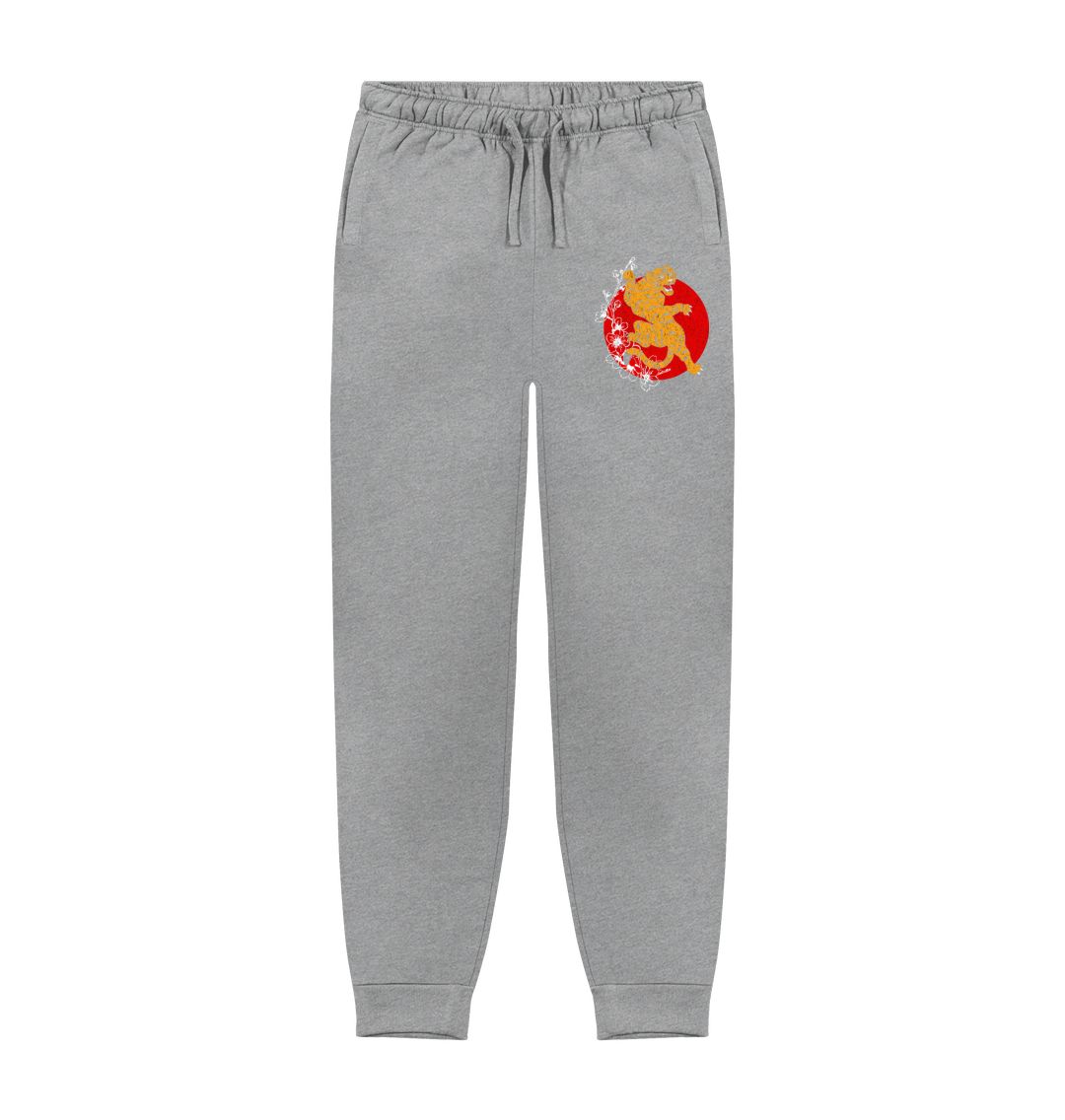 Athletic Grey Organic Tiger Joggers