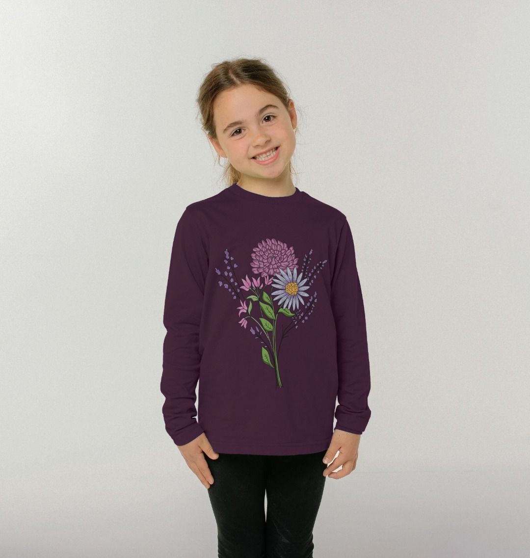 Flowers Long Sleeve Tee