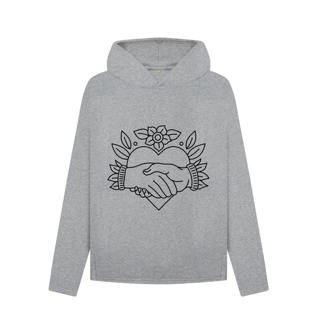 Athletic Grey Handshake Hoody