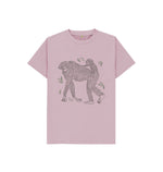 Mauve Chimp and Baby Kid Tee