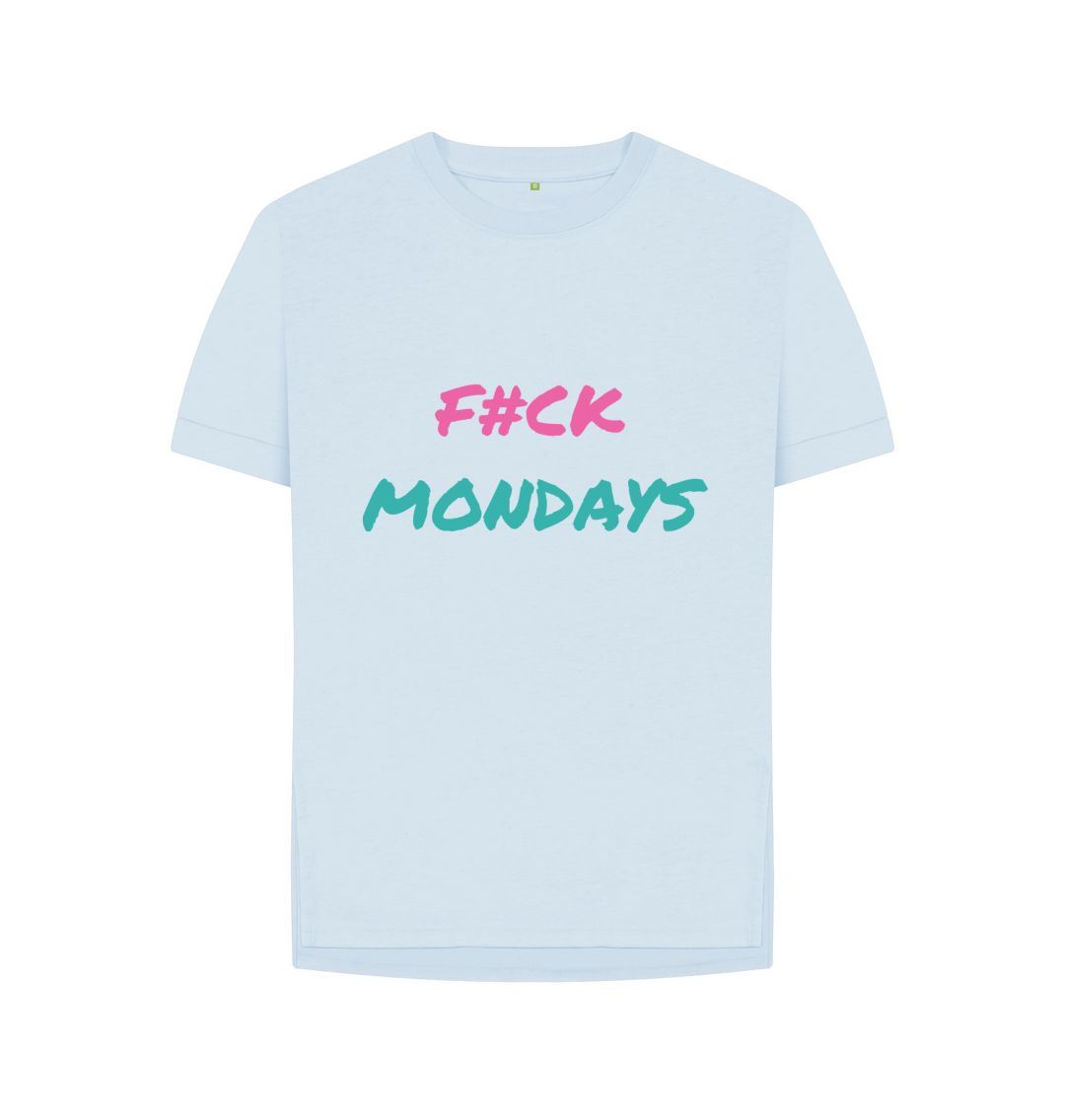 Sky Blue Mondays Relaxed Tee