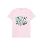 Pink White Cheetah Tee