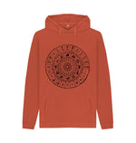 Rust Roman Numerals Hoody