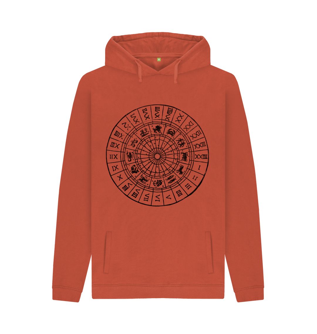 Rust Roman Numerals Hoody