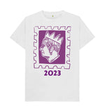 White Men' s King Charle's Stamp Tee