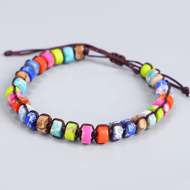 Seven Chakra Charm Bracelet